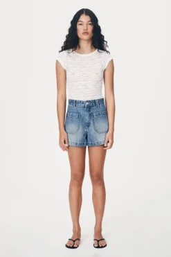 ROWIE - Galo Lace Tee - Bone