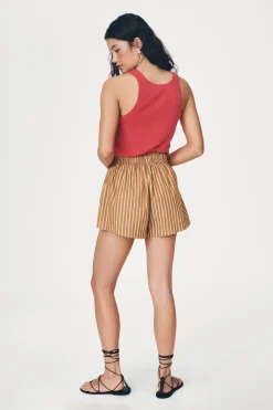 ROWIE - Hubert Knit Tank - Apple Red