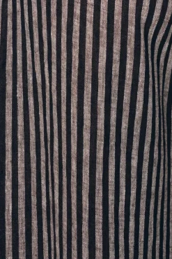 ROWIE - Loam Bustier Crop - Brown Stripe