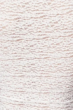 ROWIE - Lorna Lace Midi Dress - Bone