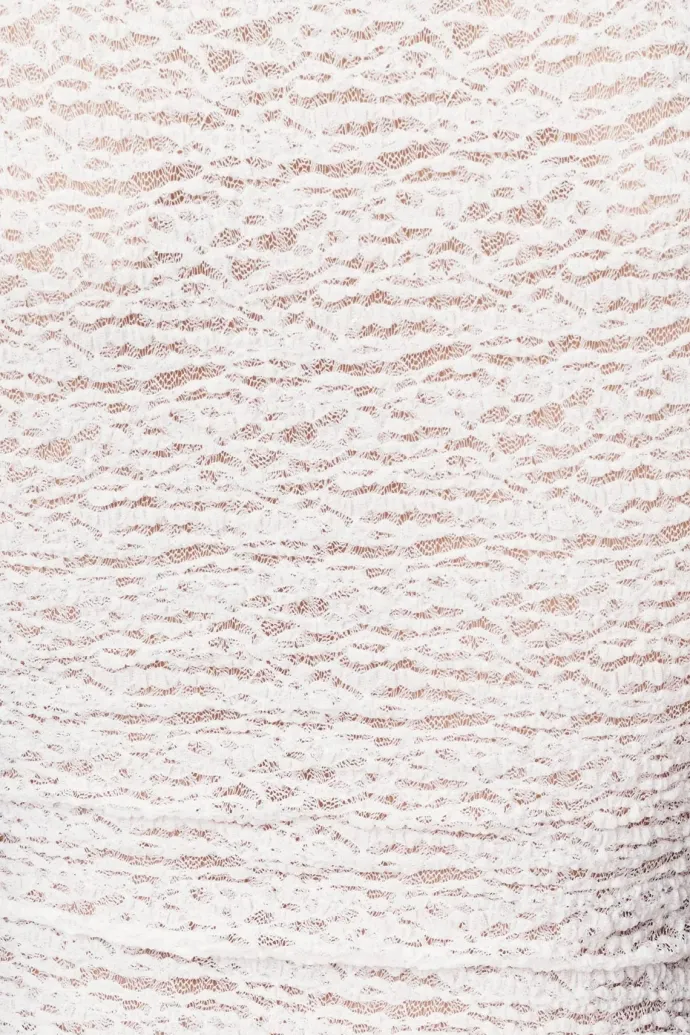 ROWIE - Lorna Lace Midi Dress - Bone
