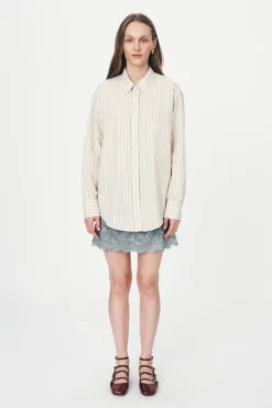 ROWIE - Ramona Stripe Long Sleeve Shirt - Heritage