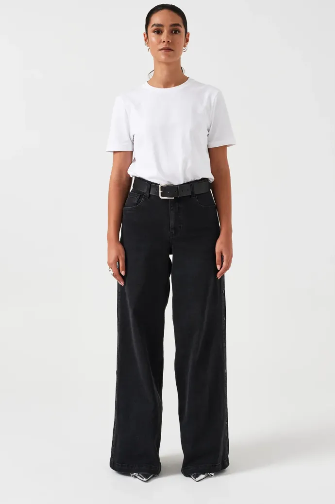 Seventy + Mochi - Bay Jean - Washed Black
