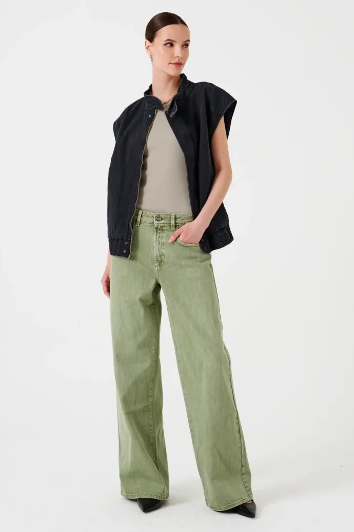 Seventy + Mochi - Gracie Jean - Vintage Moss
