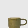 Slab Ceramics - Espresso Diner Mug - Seaweed