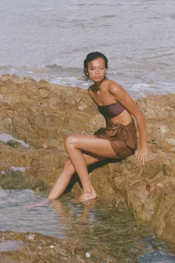 Soleil Soleil - Petite Pareo - Wave Umber