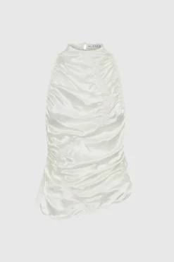 Third Form - Elemental Ruched Top - White