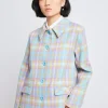 Twenty-Seven Names - Perpetual Motion Jacket - Pastel Check